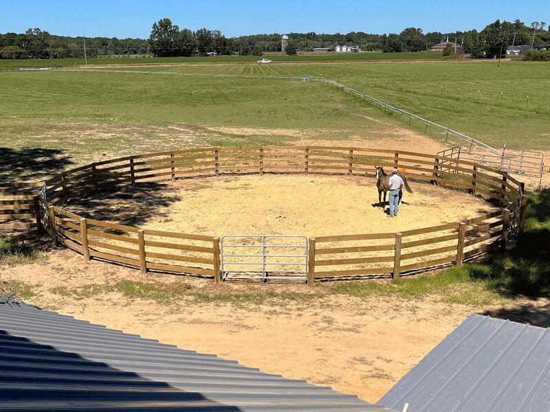 Round Pen at Carpenter Farms